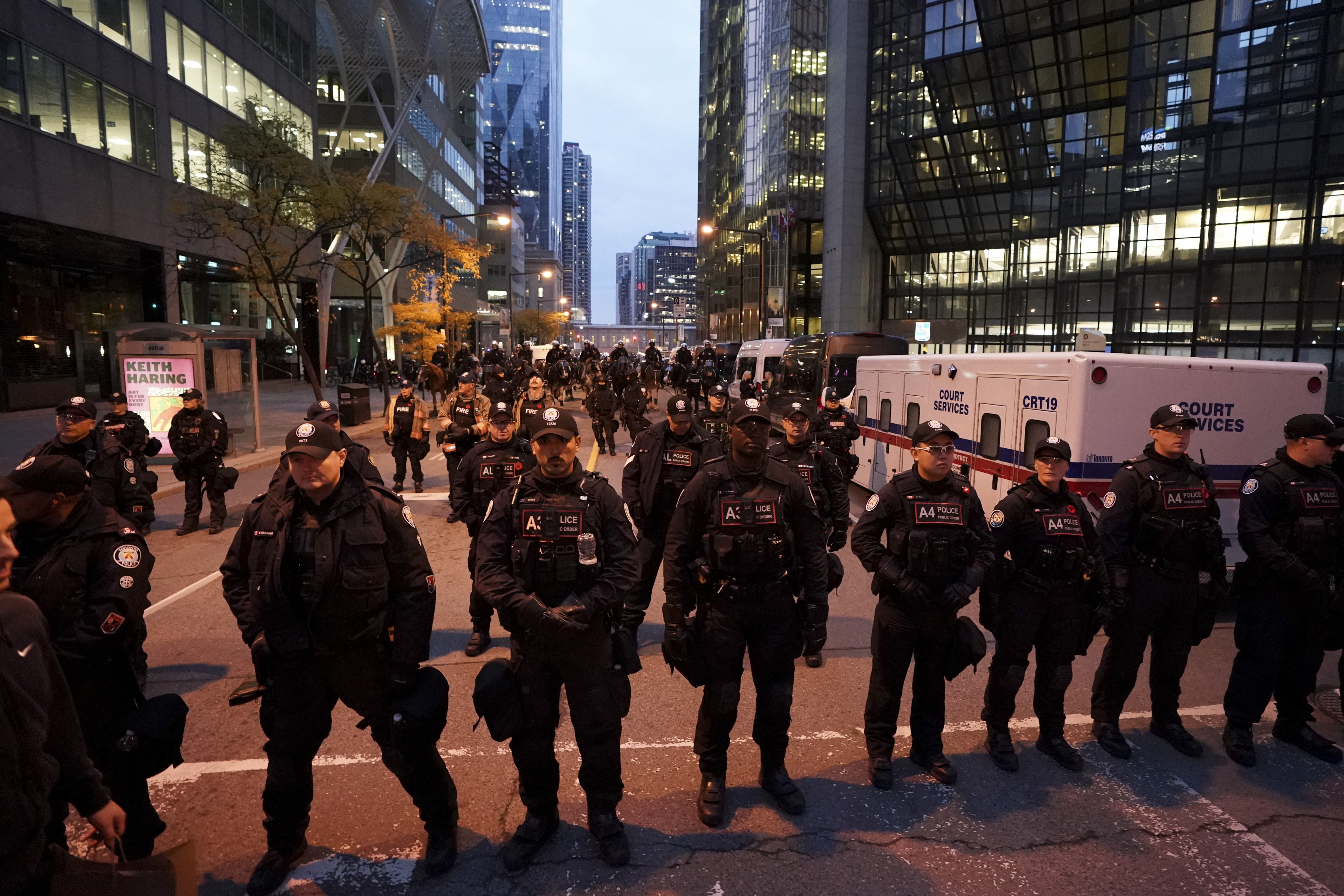 Toronto police have spent millions managing Middle East demonstrations