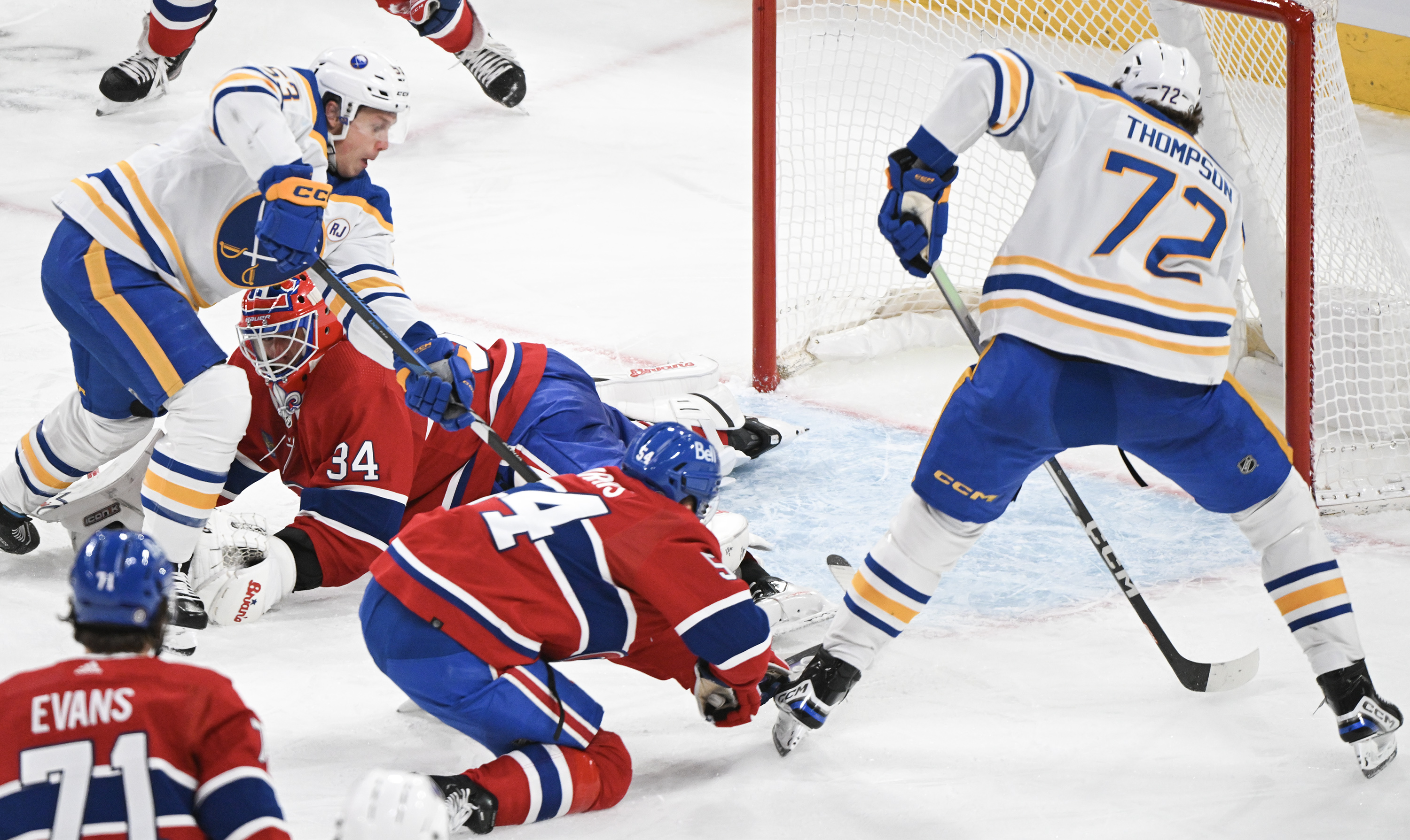 Call of the Wilde: Montreal Canadiens easily handled as Buffalo Sabres coast to 6-1 win