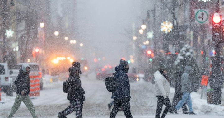 魁北克冬季暴风雪导致停电，学校关闭