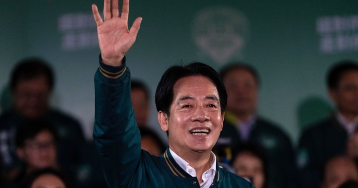 Кандидатът на управляващата партия Лай Чинг-те победи на президентските избори в Тайван