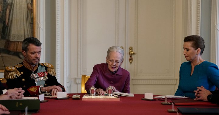Кралицата на Дания Маргрете II подписа своята историческа абдикация в