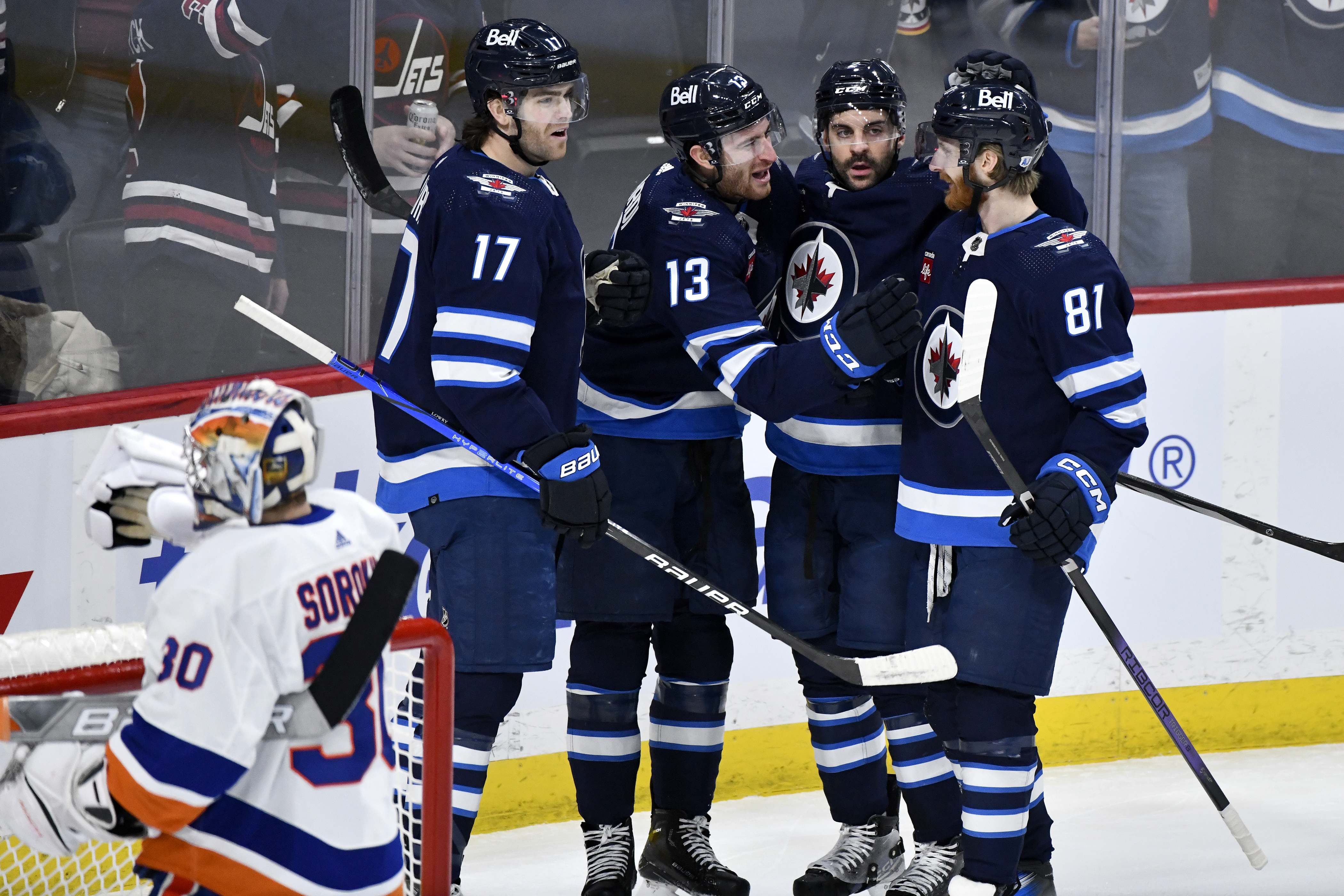 За първи път от 4 декември 2018 г Уинипег Джетс