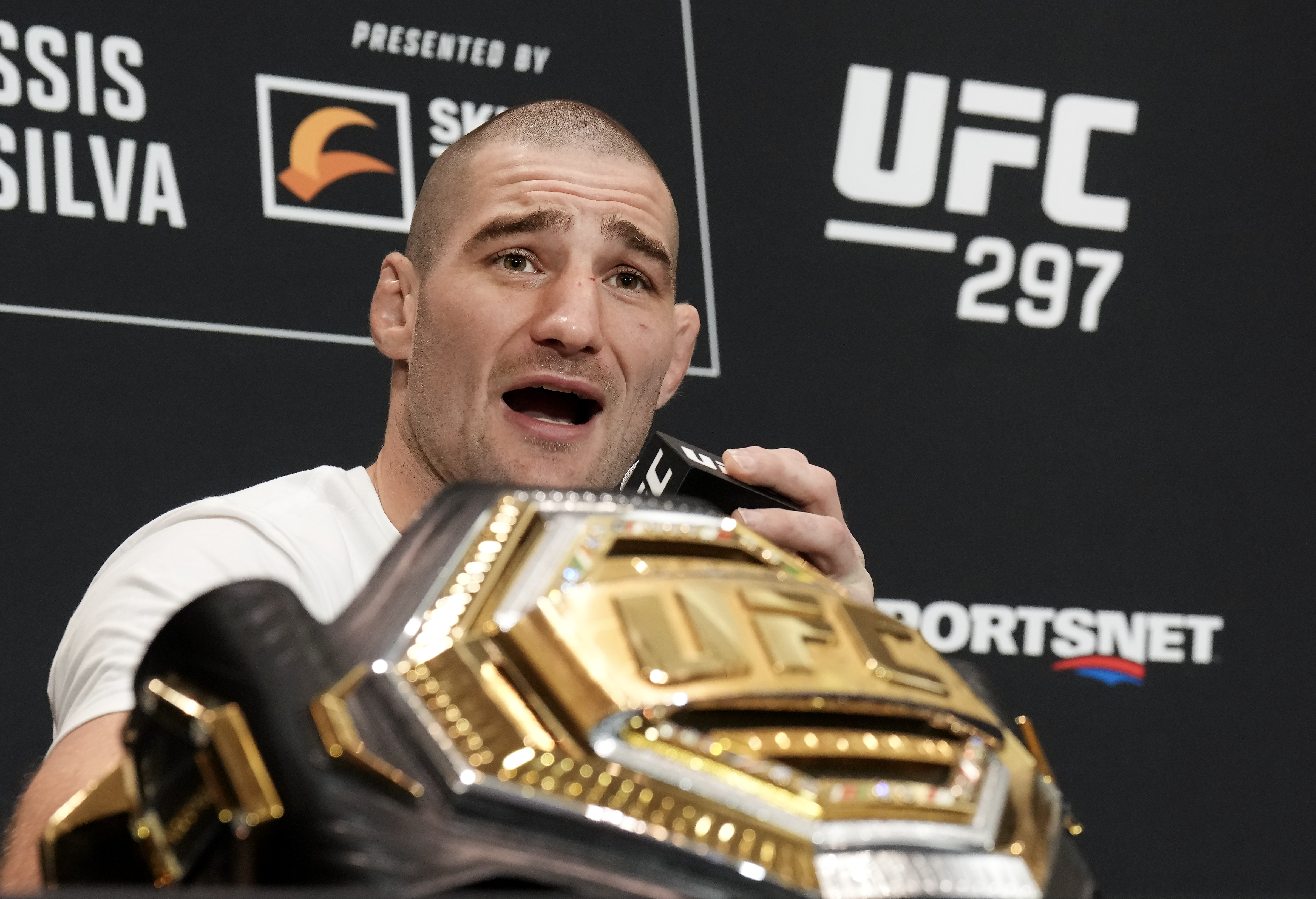 UFC’s Sean Strickland berates reporter in anti-LGBTQ