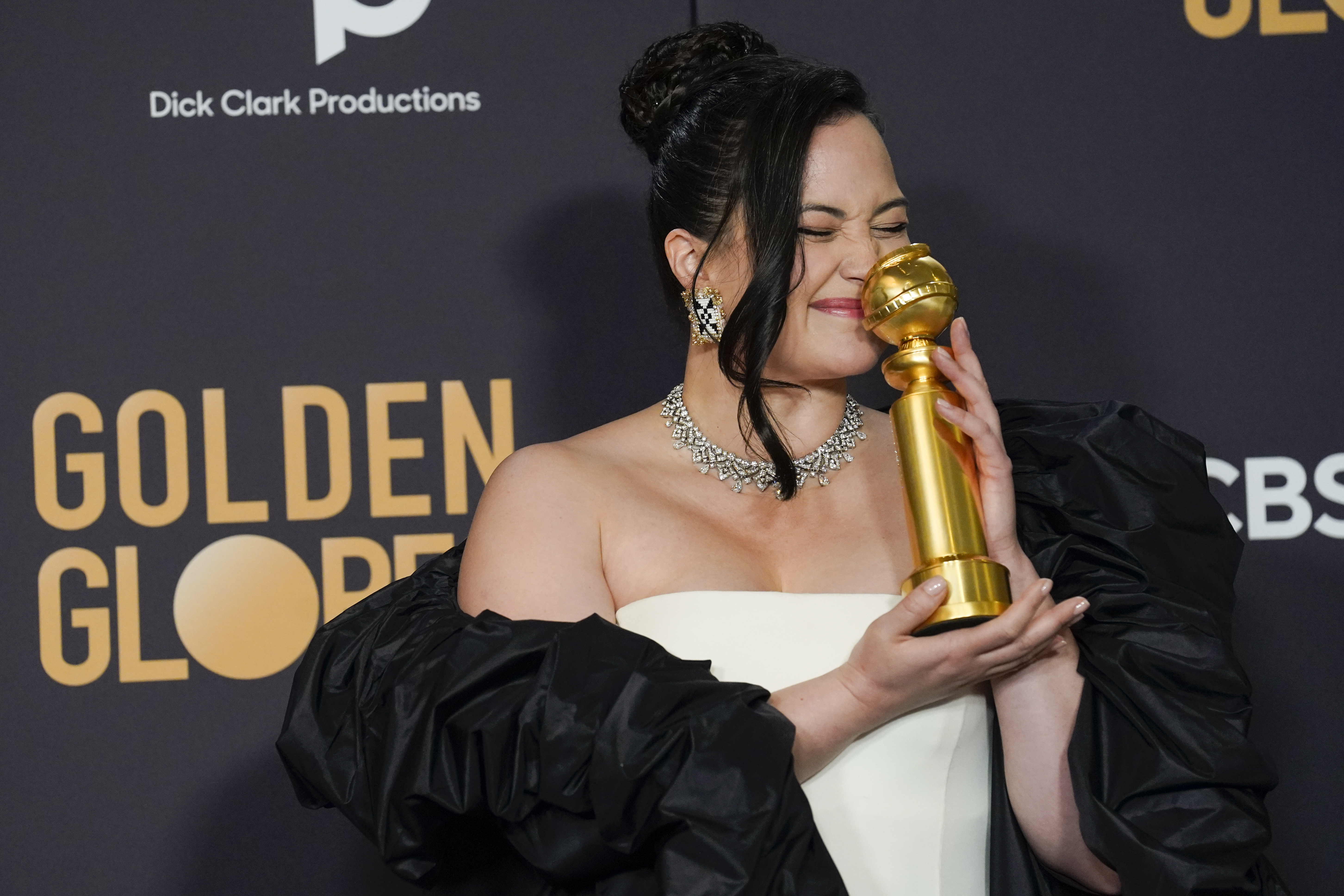 Lily Gladstone’s Golden Globes win for ‘every little Native kid out there’