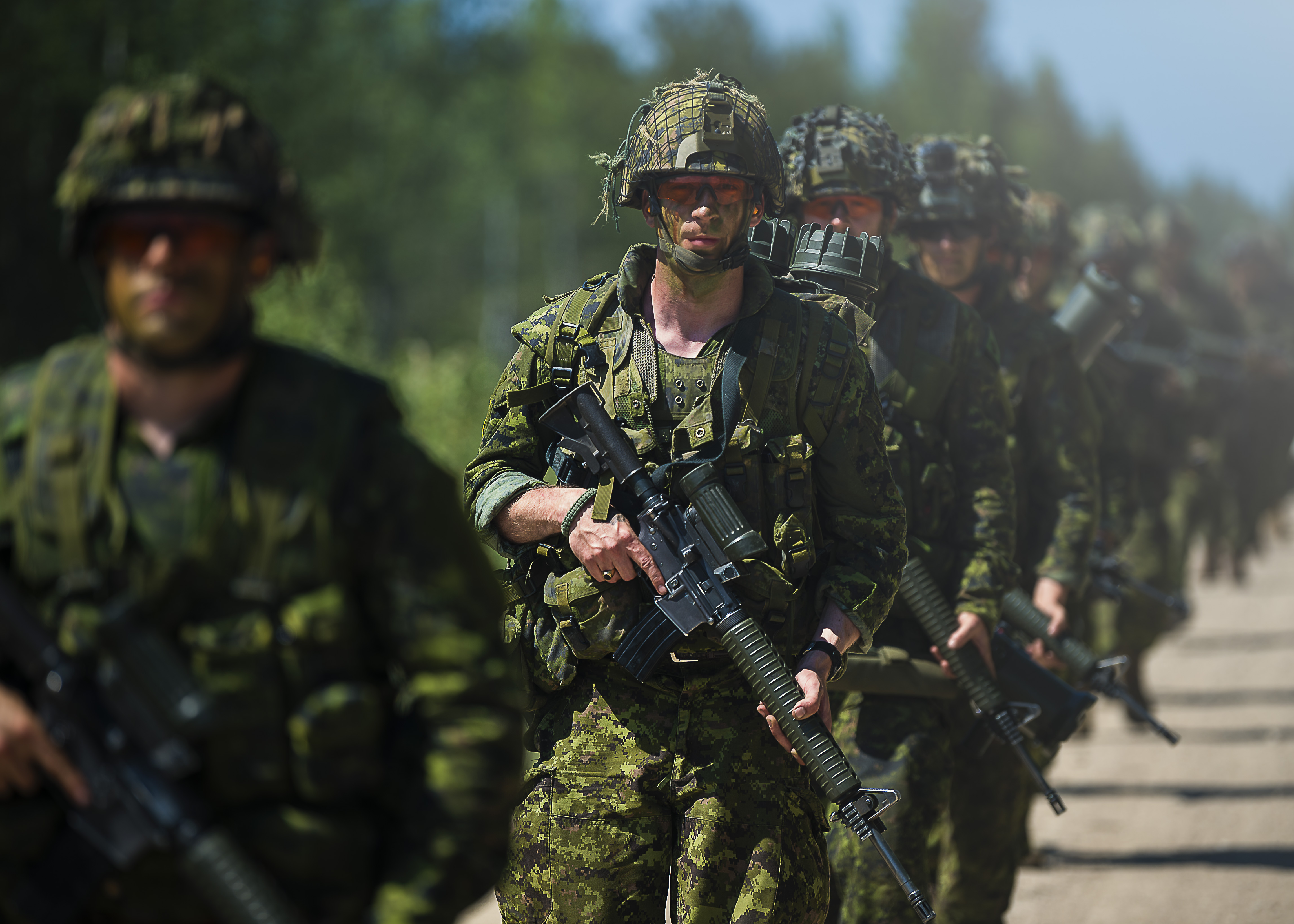 Training exercise will see Canadian Army Reserve soldiers march in