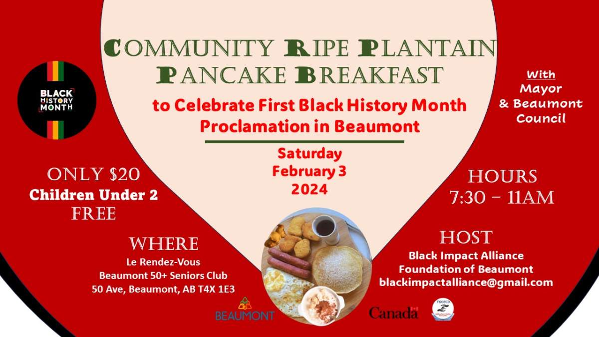 Community Ripe Plantain Pancake Breakfast – First Black History Month Celebration in Beaumont - image