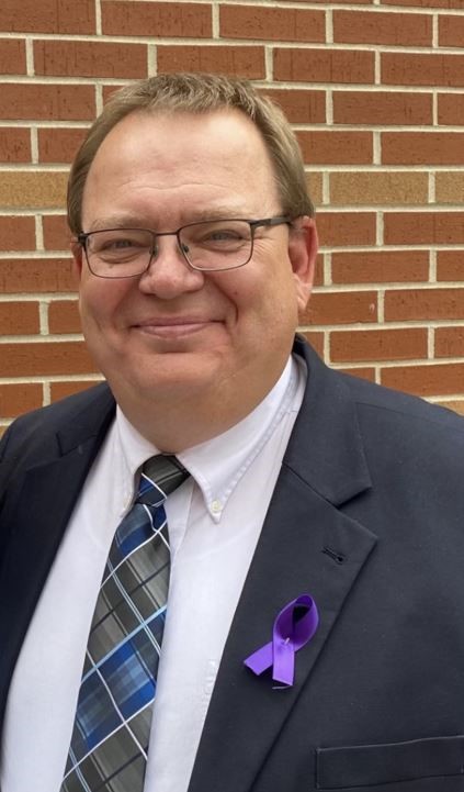 Photo of Principal Dan Marburger, who died after being seriously injured during a shooting at Perry High School in Iowa.