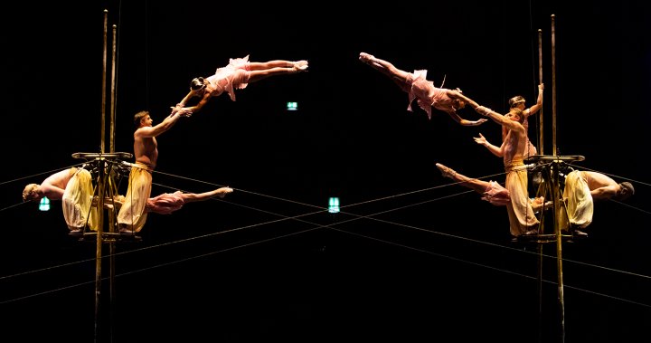 Cirque du Soleil представя продукцията си на Corteoto Penticton тази