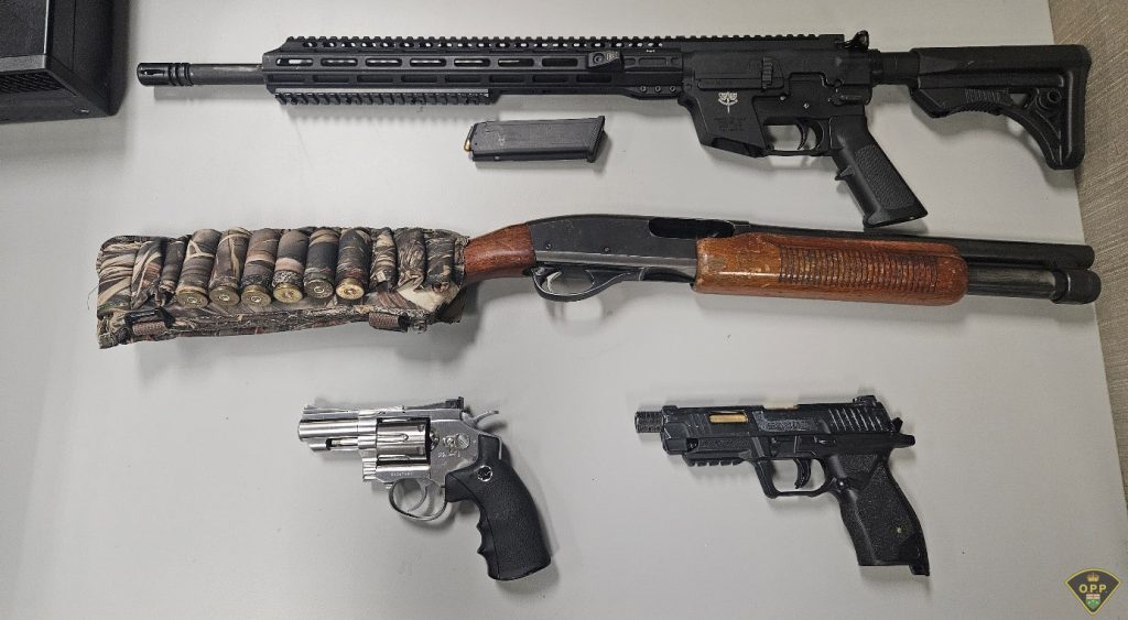 A member of the One Order Motorcycle Club was arrested on January 11, 2024 after the Ontario Provincial Police (OPP)-led Biker Enforcement Unit (BEU) executed a search warrant in Brampton.