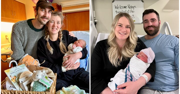 彼得伯勒和科堡的医院欢迎2024年的第一个女婴！