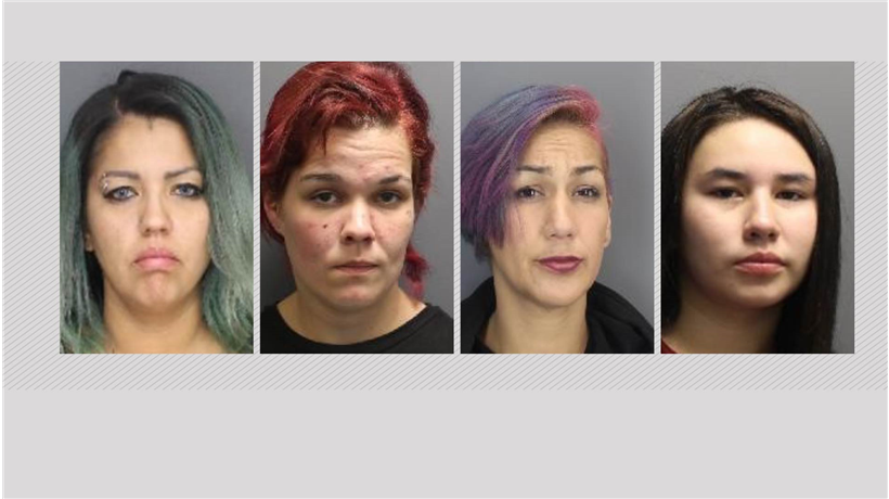 Nine people have been charged and four women remain at large following an assault investigation by Prince Albert police on a 21-year-old female which resulted in severe injuries.