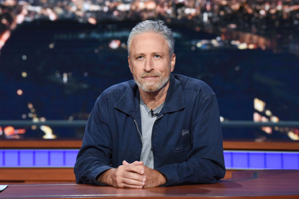 Jon Stewart appears on 'The Late Show with Stephen Colbert' on June 17, 2019 show.
