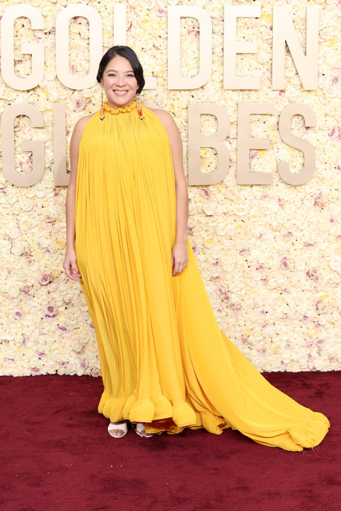 Jillian Dion attends the 81st Annual Golden Globe Awards at The Beverly Hilton on January 07, 2024 in Beverly Hills, California.