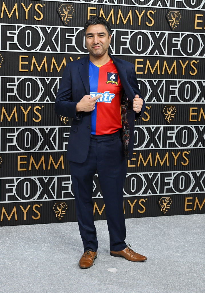 Nick Mohammed at the 75th Primetime Emmy Awards held at the Peacock Theater on January 15, 2024 in Los Angeles, California.