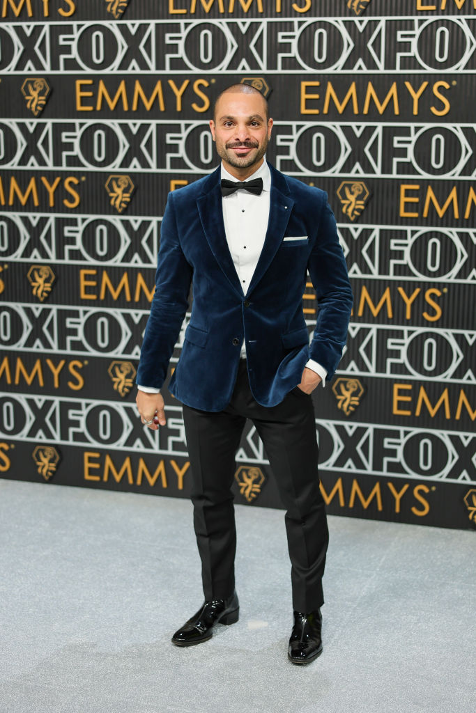 Michael Mando attends the 75th Primetime Emmy Awards at Peacock Theater on January 15, 2024 in Los Angeles, California.