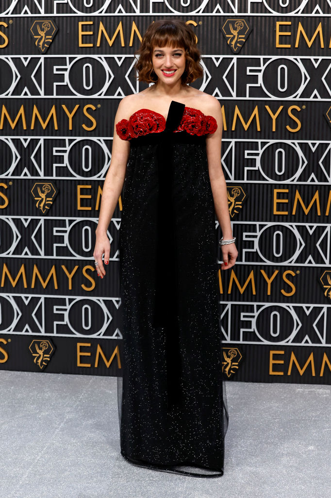 Beatrice Grannò attends the 75th Primetime Emmy Awards at Peacock Theater on January 15, 2024 in Los Angeles, California.
