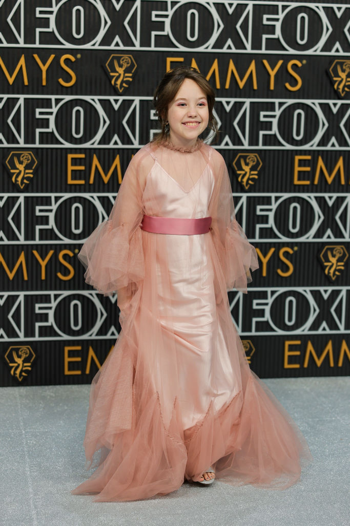 Vivien Lyra Blair attends the 75th Primetime Emmy Awards at Peacock Theater on January 15, 2024 in Los Angeles, California.