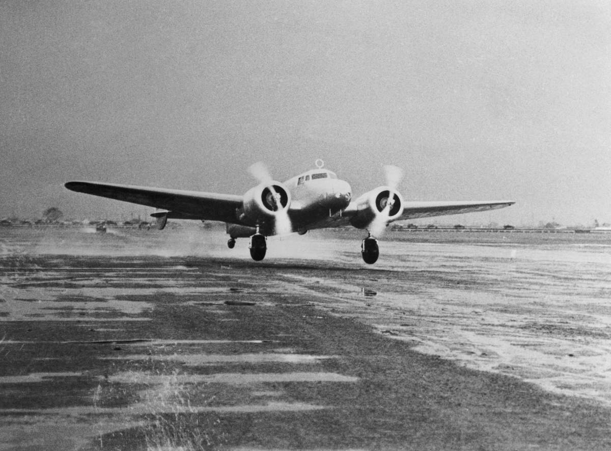 Amelia Earhart's Lockheed 10-E Electra aircraft.