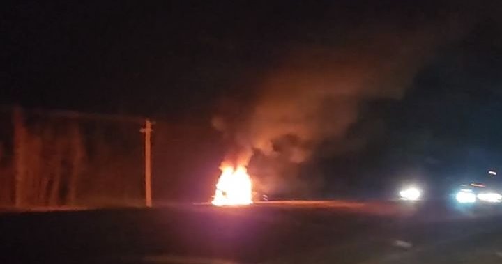 Пожар на камион-цистерна затвори магистрала 43 в окръг Паркланд