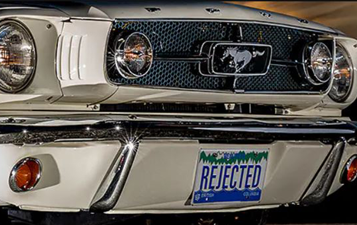 ICBC says just over 25 per cent of all personal licence plate requests were rejected in 2023.