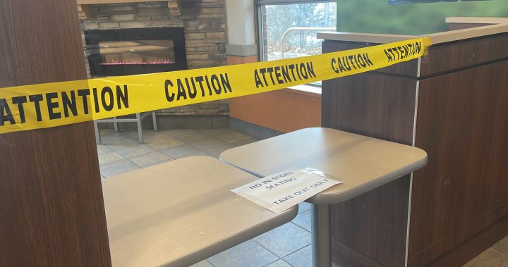 由于员工安全问题，Oshawa Tim Hortons关闭堂食服务
