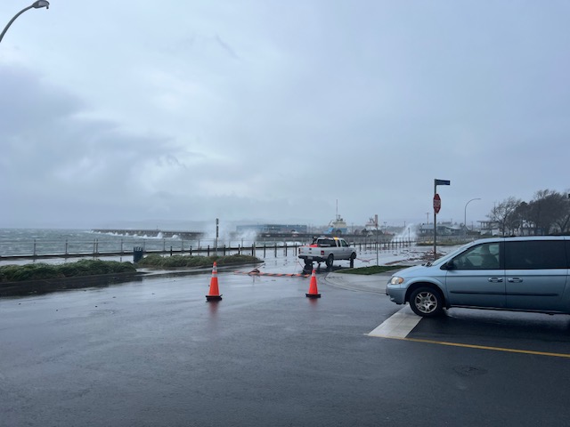 Dallas Road at Oswego Street in Victoria B.C.