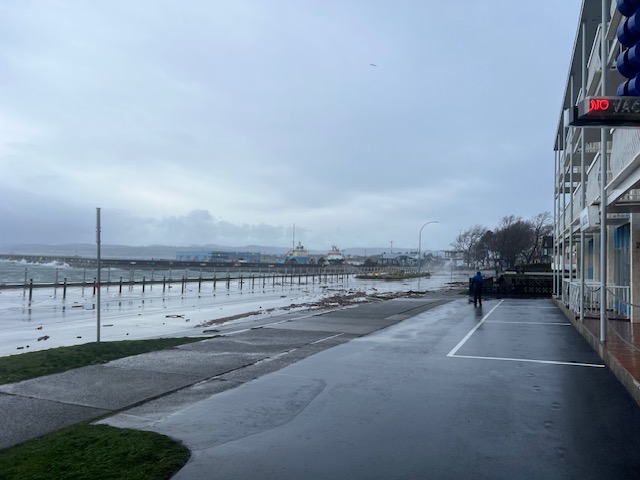 Dallas Road at Oswego Street in Victoria B.C.