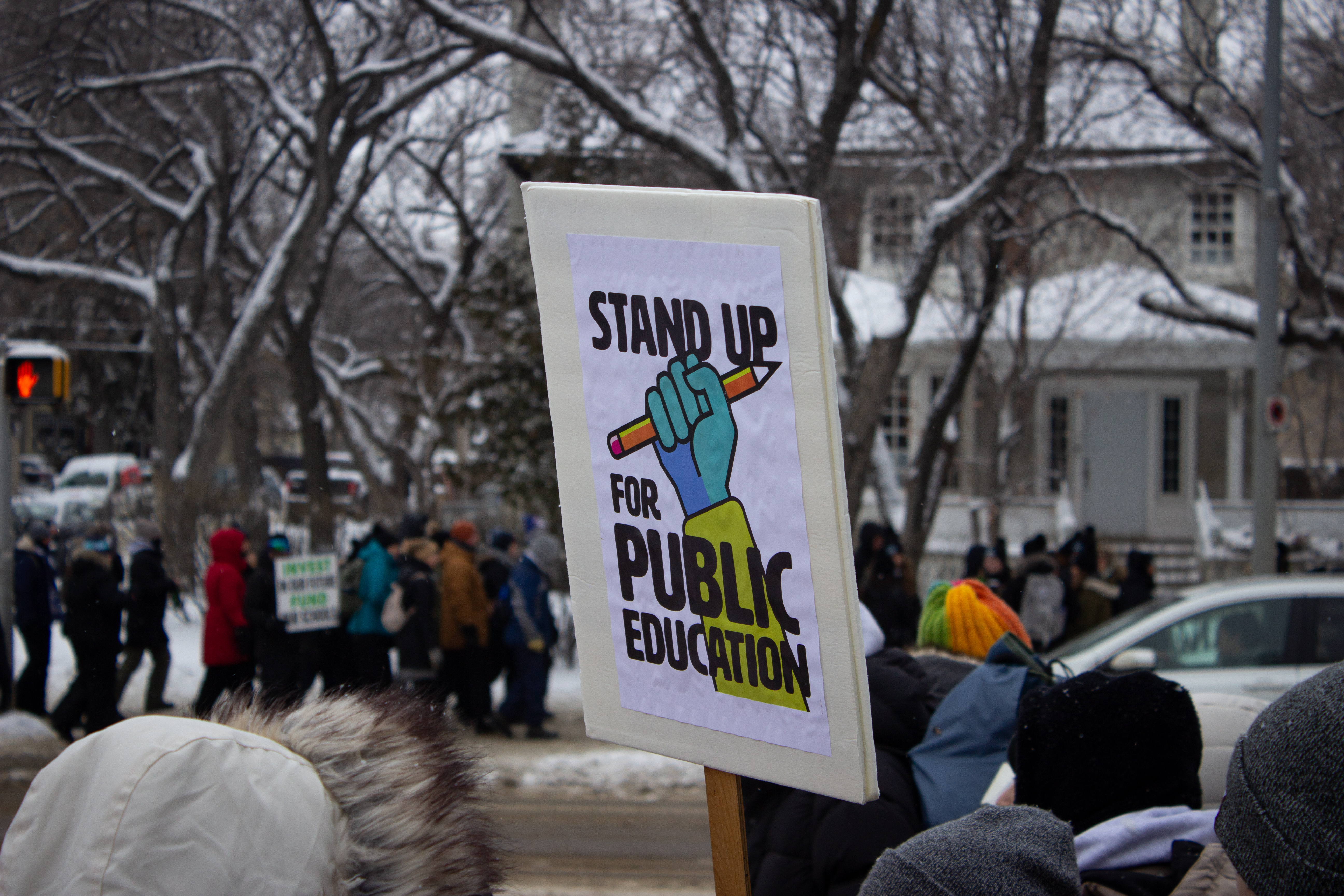 Post-secondary educators show support for STF job action and bargaining fight