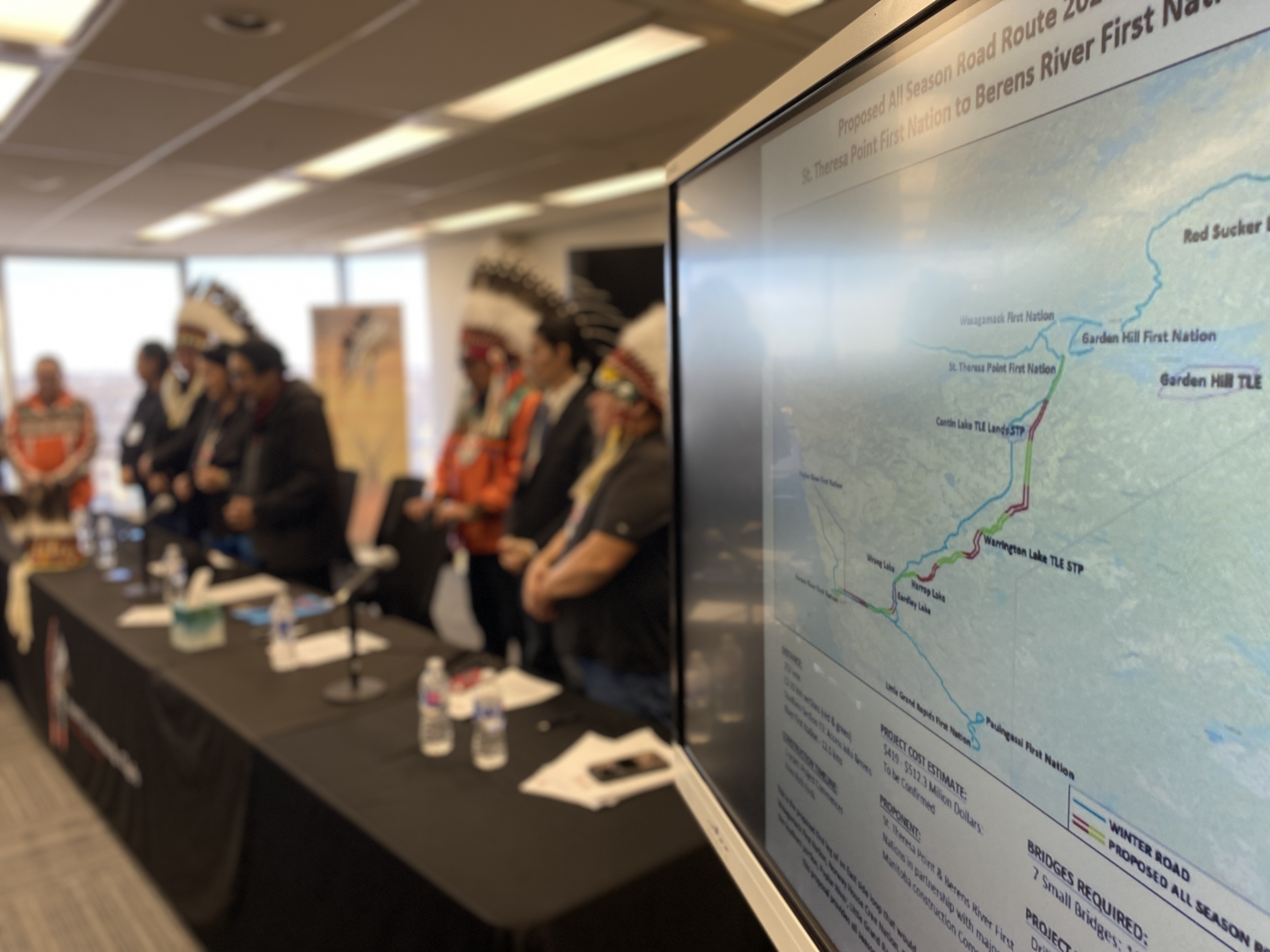 Assembly of Manitoba Chiefs calls for permanent road connecting remote communities