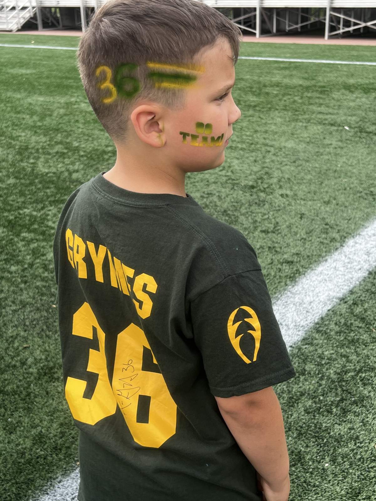 Jace Nerbas decked out in Elks gear