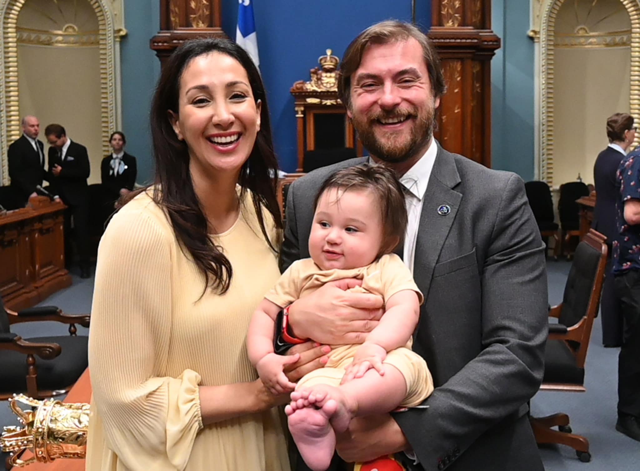 Влиятелна двойка от провинция Квебек е бременна с второто си