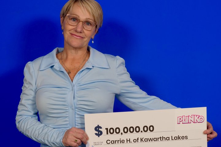 Sticky situation scores Kawartha Lakes woman $100K lottery win: OLG