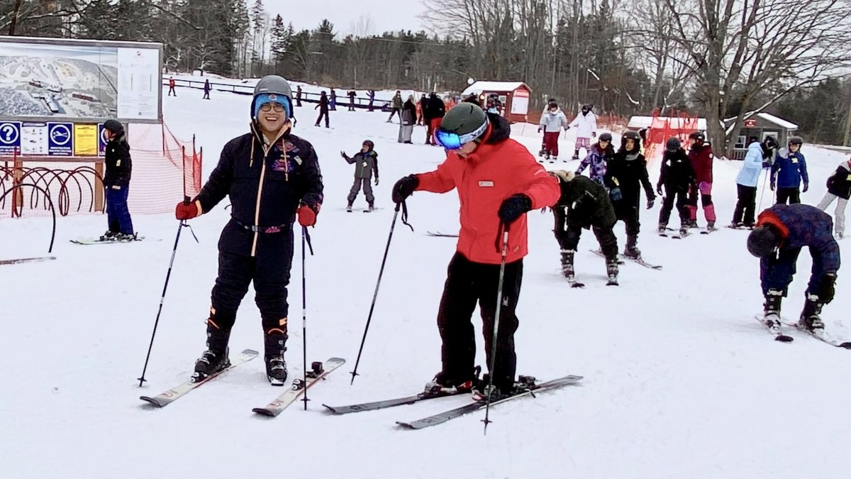 Liem Skiing Lesson at Horseshoe Resort