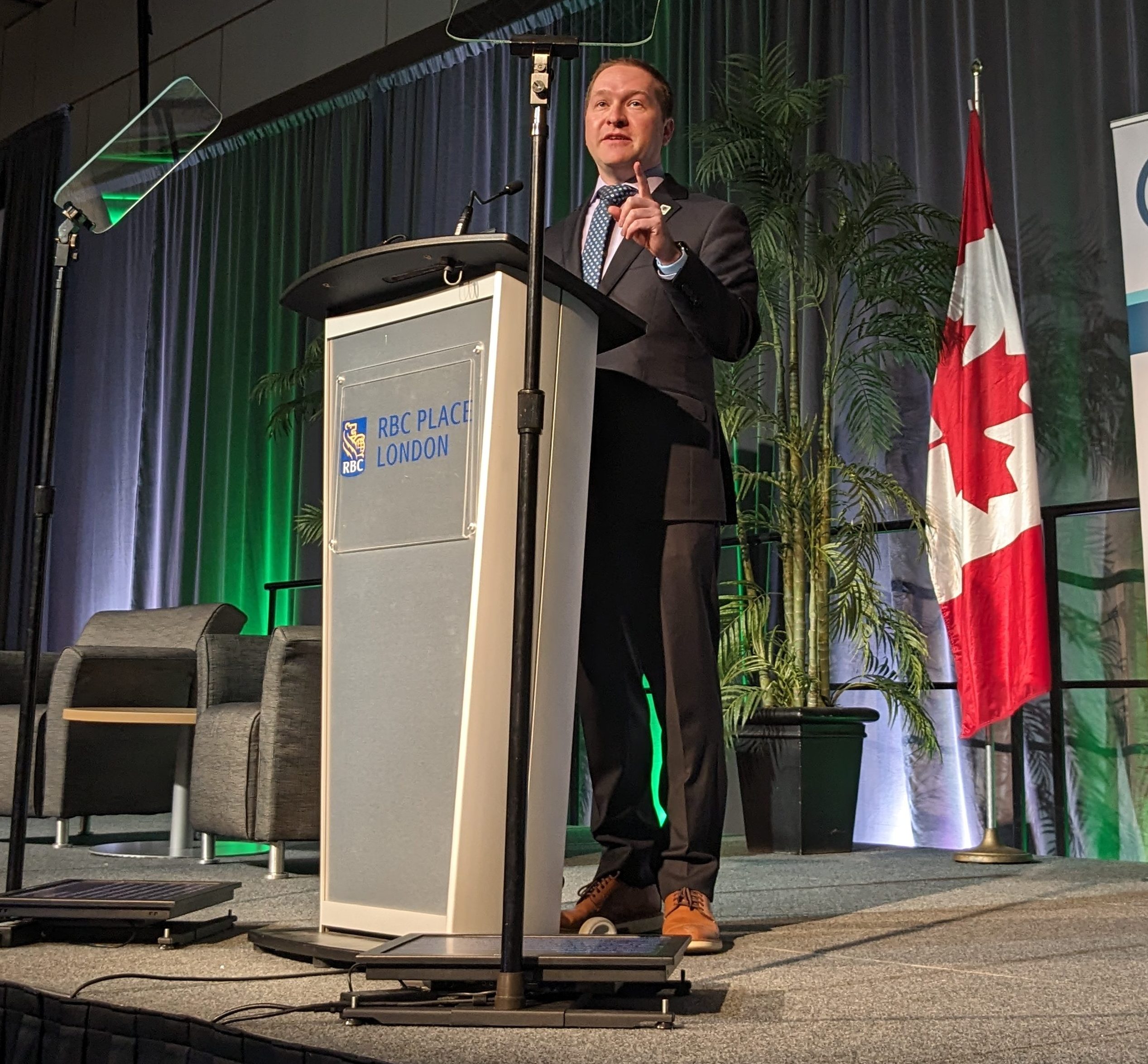 Кметът на Лондон Джош Морган изнесе второто си обръщение за