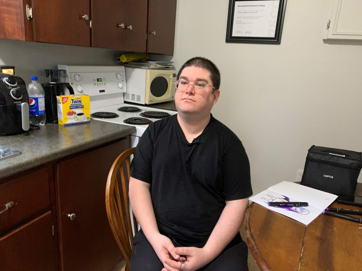 David Houston received $600 this year under Nova Scotia's heating assistance rebate program.