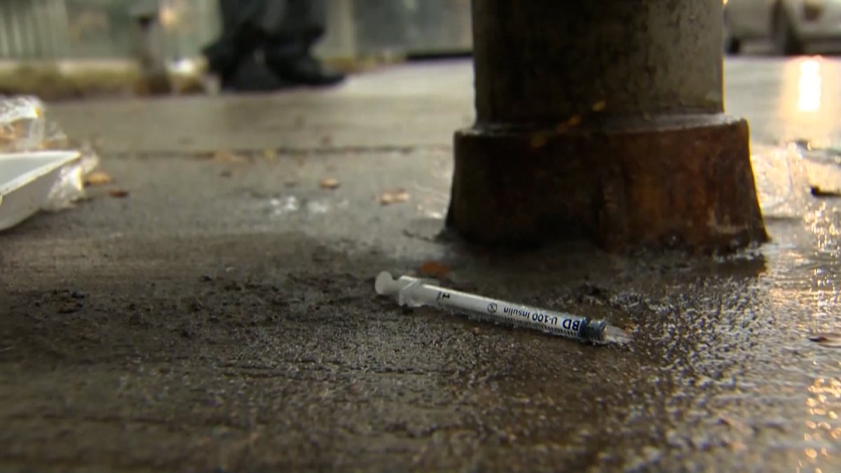 Belleville police warned residents to avoid the city's downtown Tuesday after crews were called to 13 overdoses in the span of an hour.