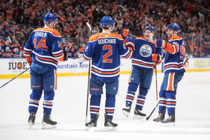 Edmonton Oilers’ win streak reaches 11 with 4-2 decision over Maple Leafs