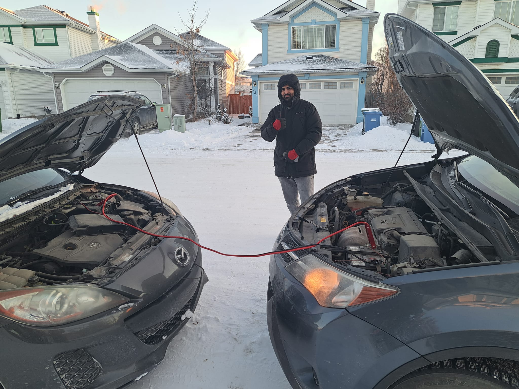 В затрогваща проява на общностен дух новосформираната асоциация на канадската