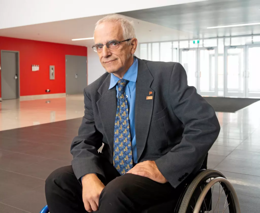 Paul Lupien is fighting for the rights of people living with disabilities in Quebec.