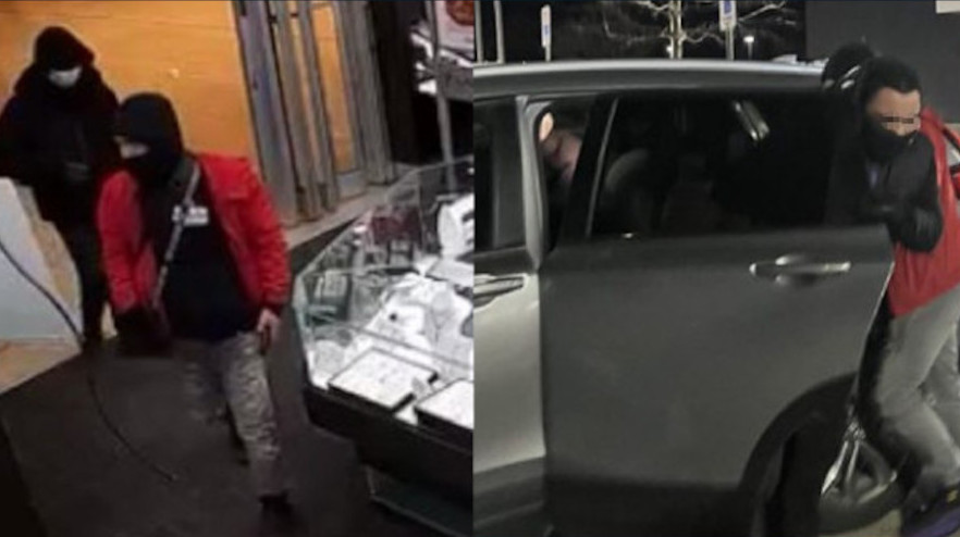 Photos of suspects captured by security surveillance video at the Pen Centre shopping Centre in St. Catharines, Ont.