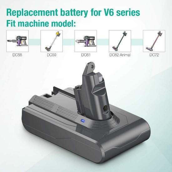 Dyson cordless 2024 battery replacement