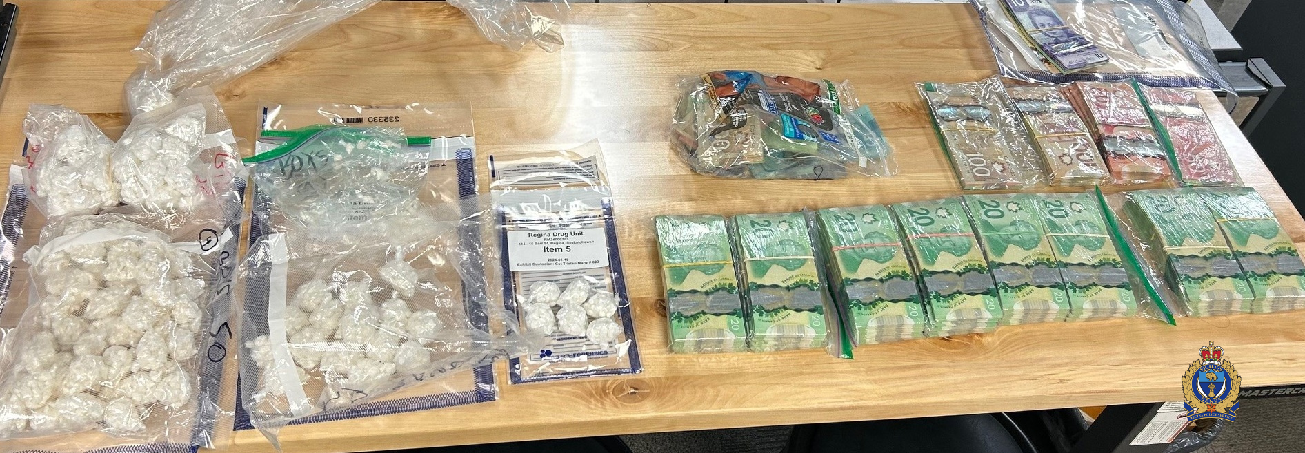 Ontario Man Charged Following Drug Trafficking Investigation In Regina   RDU Seizure 01 24 