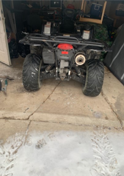 RCMP recovered a stolen ATV (featured in this photo) in Portage la Prairie, Man.