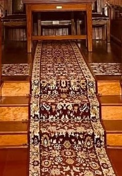 A rug stolen from a church in Moffat.