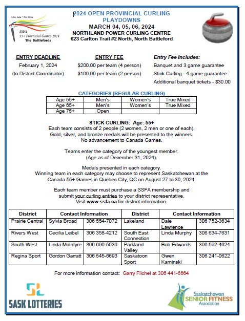 2024 Open Provincial Curling Playdowns - image