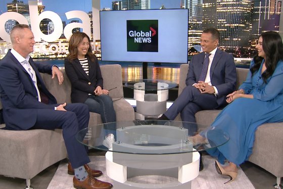Global News anchors and hosts conducted a wardrobe experiment for a whole week. Chris Gailus, Sophie Lui, Sonia Sunger, Jason Pires, Katelin Owsianski and Kristi Gordon took part.
