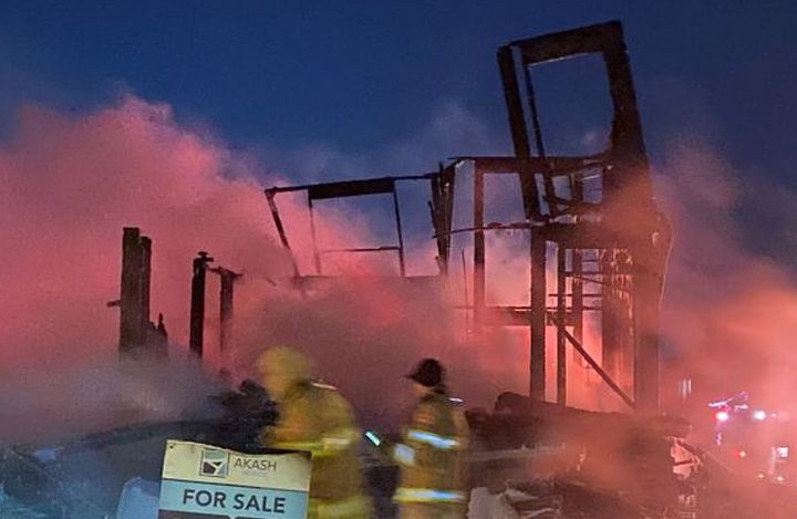 В момента се води разследване след като къща в строеж