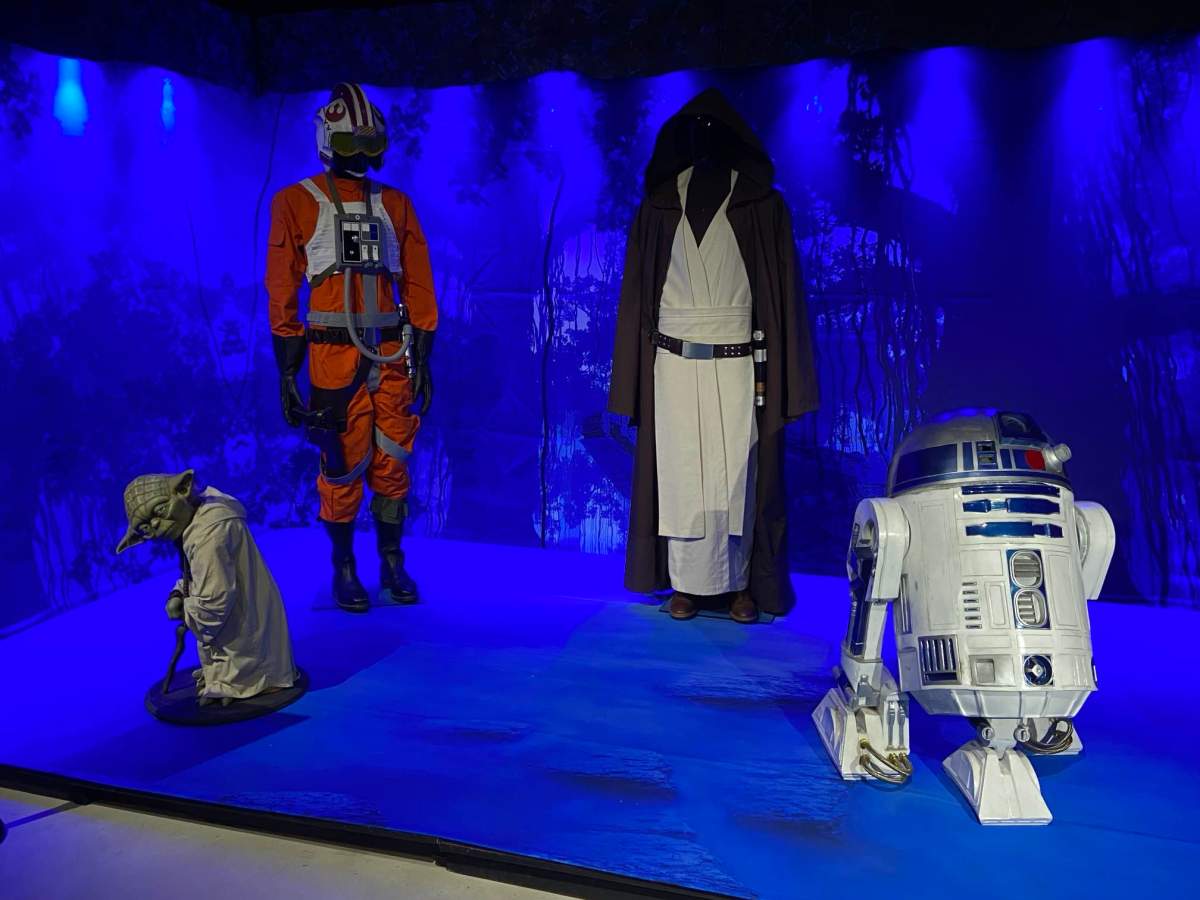 The "Unofficial Galaxies" exhibit bills itself as a show featuring one of the world's largest private single collections of Star Wars memorabilia.