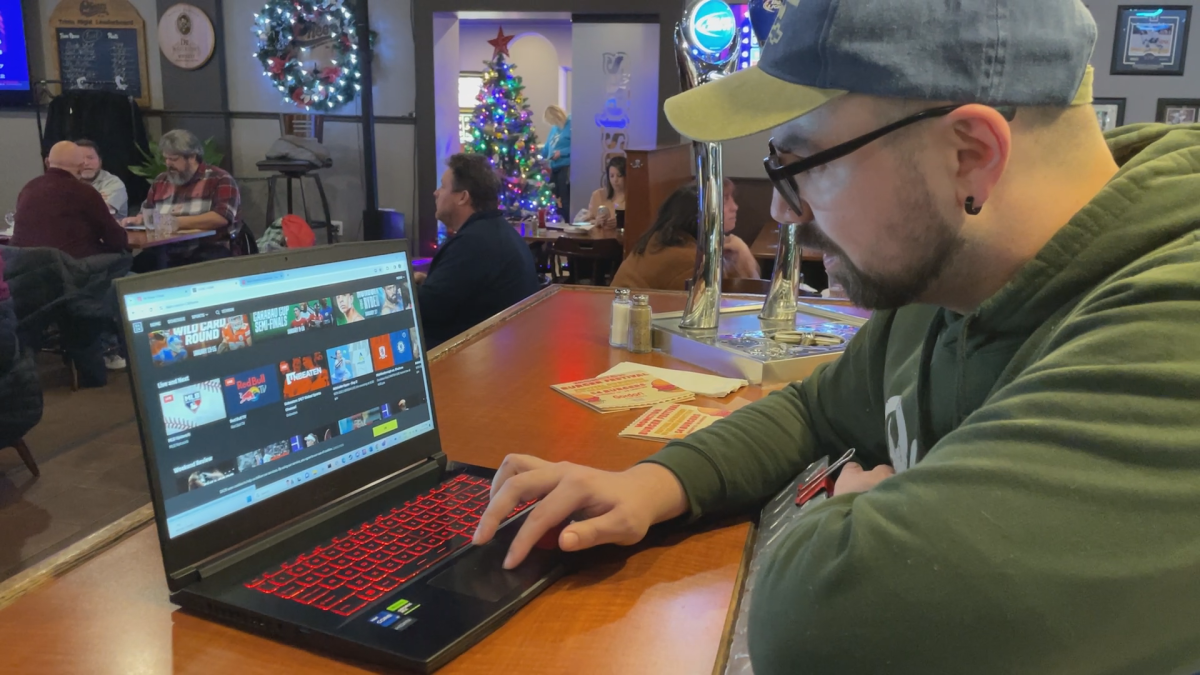 Danny Hayden works at Cheers Beverage Room and sports bar in Moncton