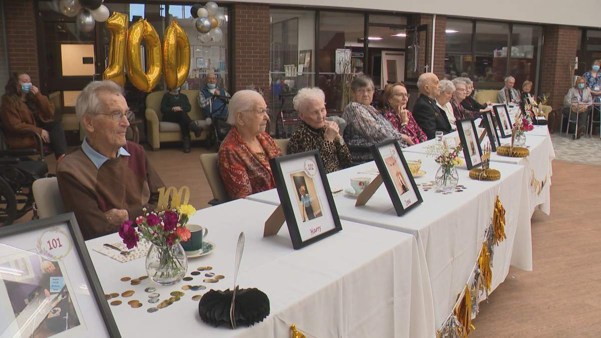15 residents celebrate their 100+ birthdays at Canterbury Foundation.